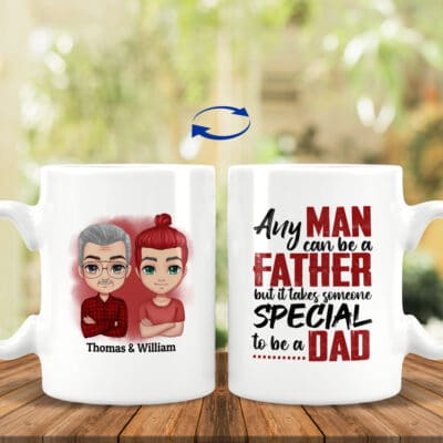 15 oz. White Mug