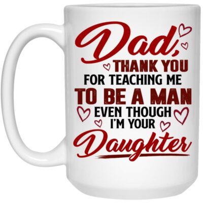 15 oz. White Mug