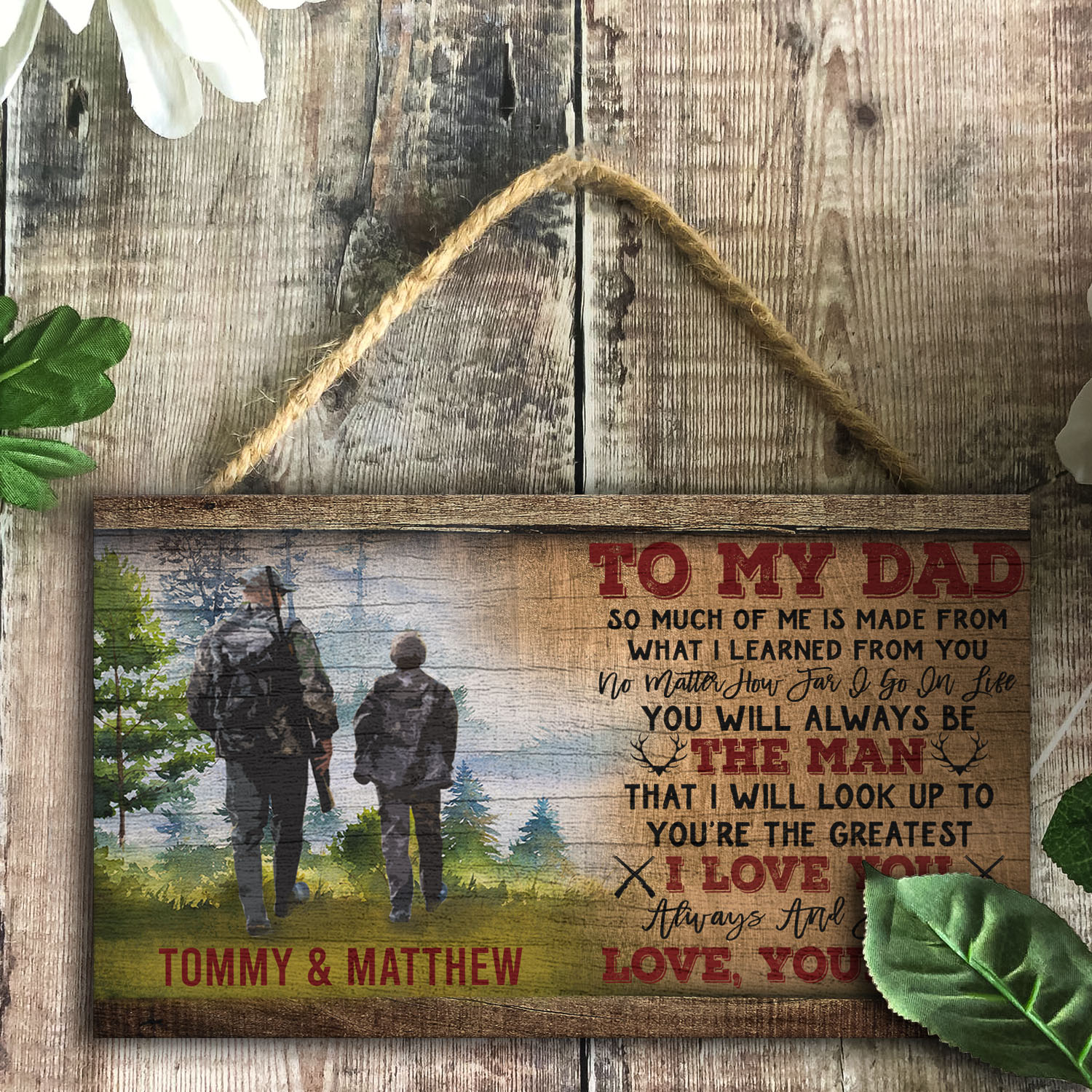 3VT. Hunting To My Dad-sample design Mockup 4