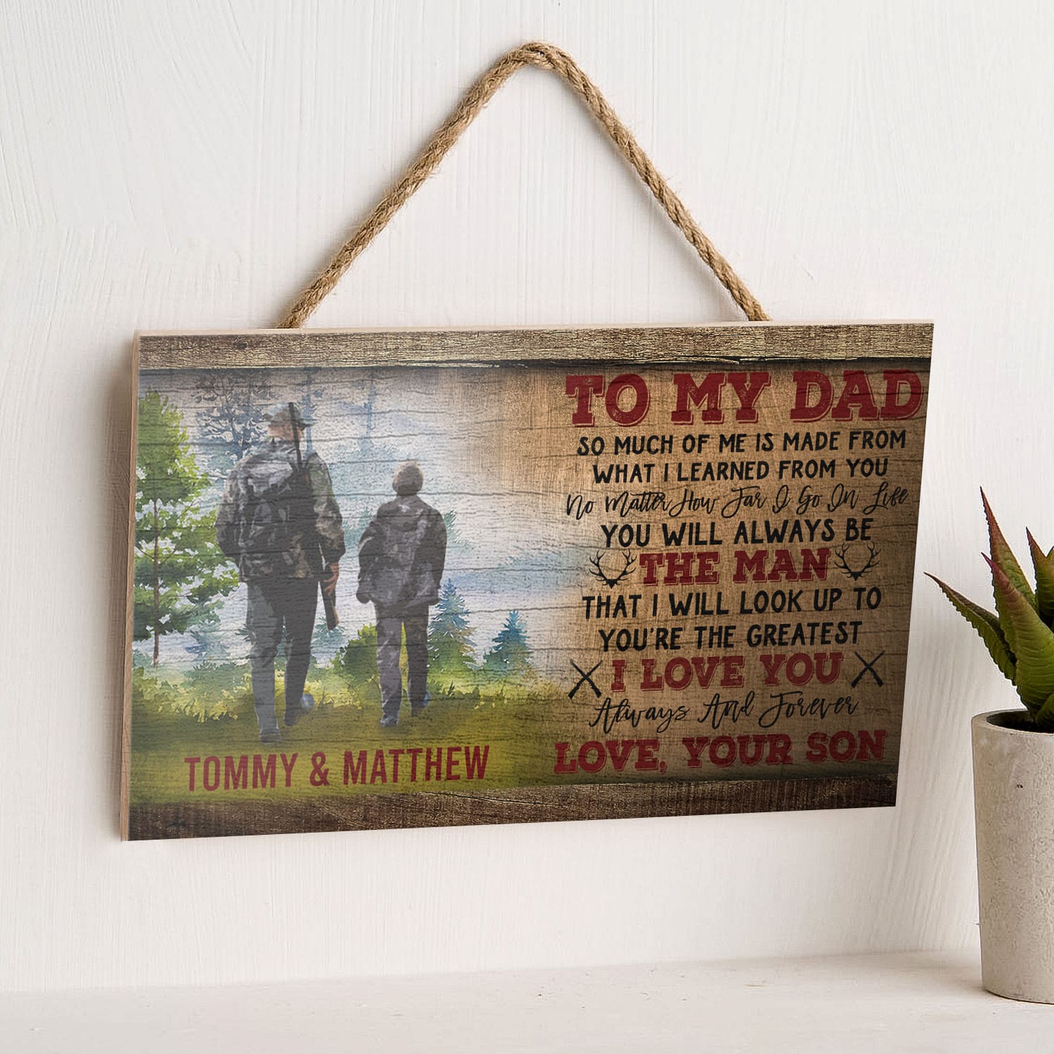 3VT. Hunting To My Dad-sample design Mockup 6