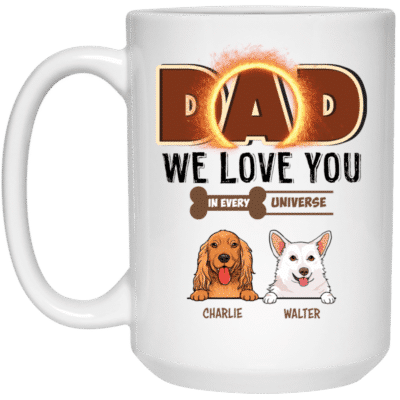 15 oz. White Mug