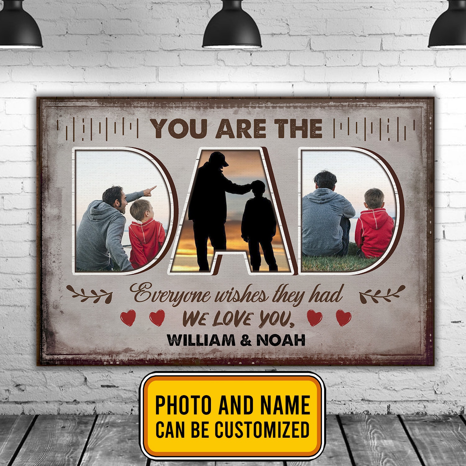 6VT. You Are The Dad canvas mk1