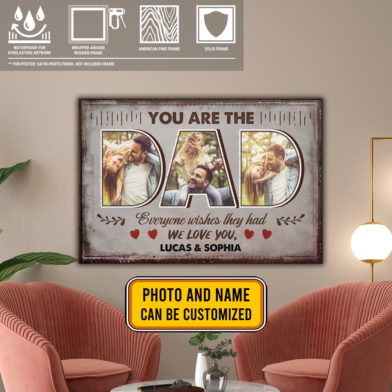 6VT. You Are The Dad canvas mk3