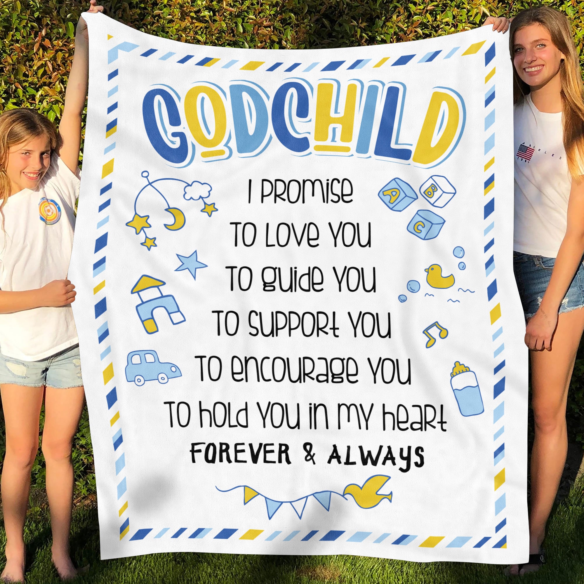 1. God Child Blanket Mockup 5