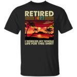 4Th. Retired 2022 1, Black, Unisex T-Shirt