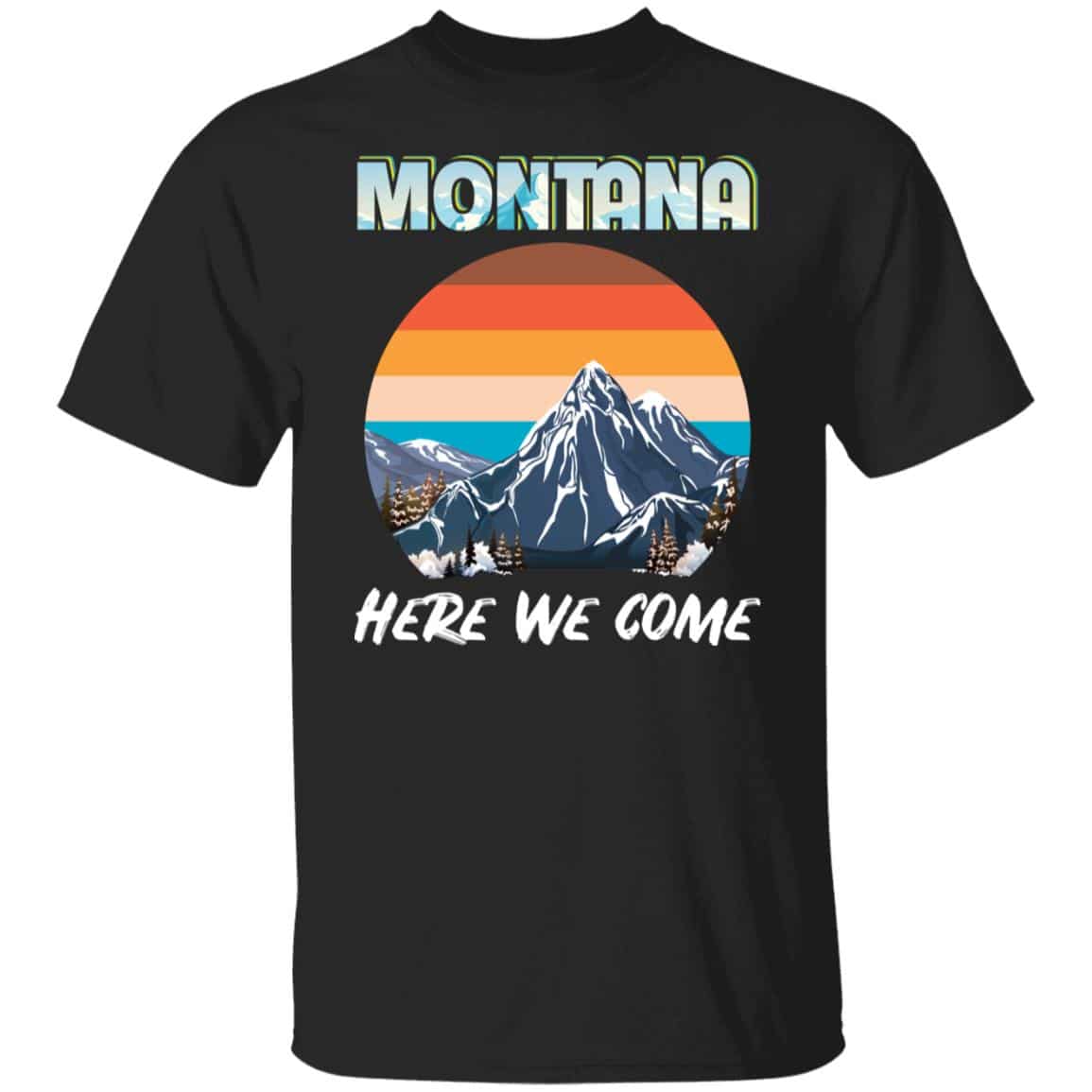 mon 1, Black, Unisex T-Shirt