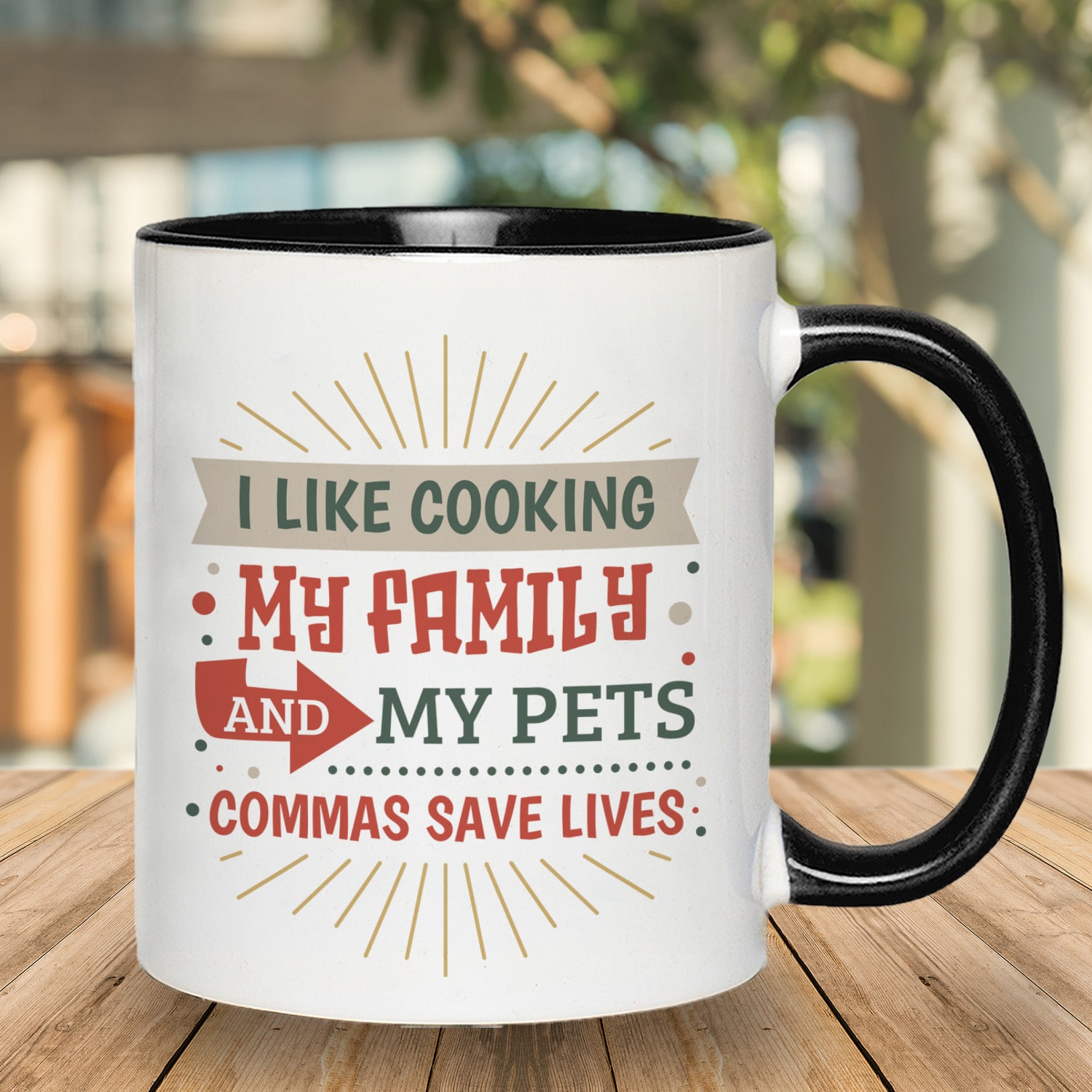 6VT. I Like Cooking My Family mug mk2