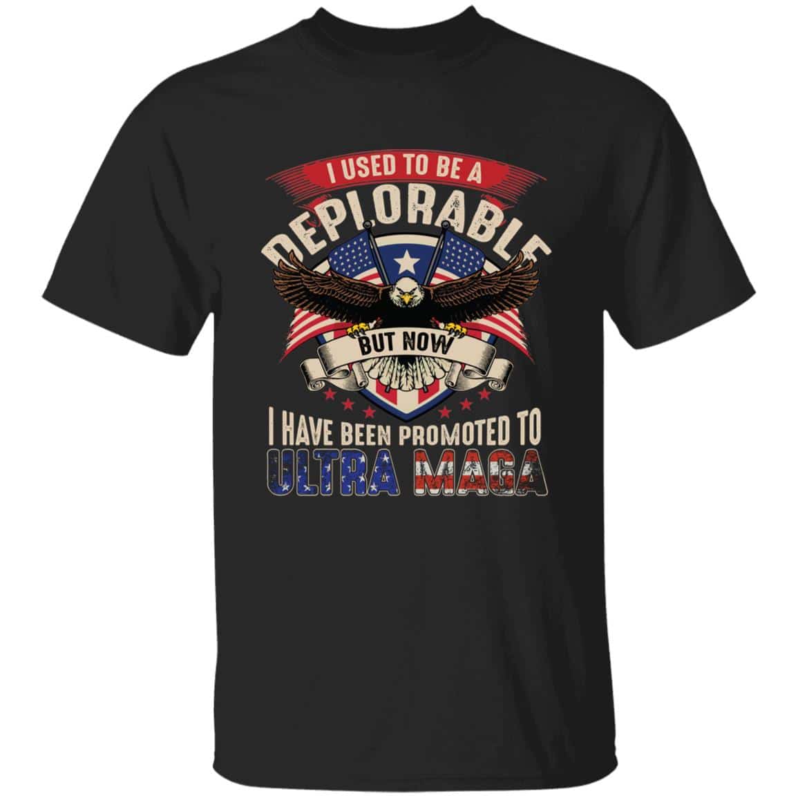 2VT. I Used To Be A Deplorable 3, Black, Unisex T-Shirt