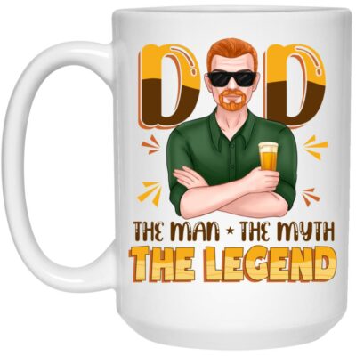 15 oz. White Mug