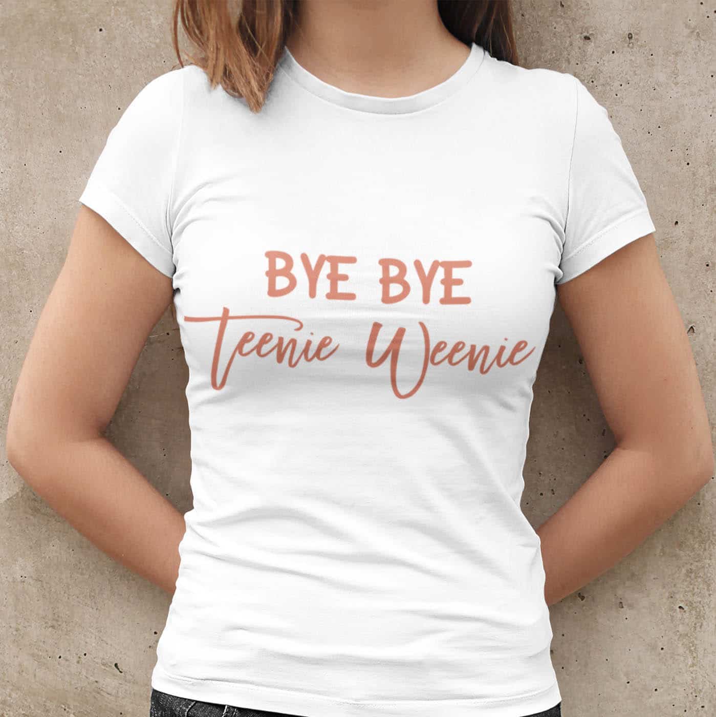 Alternative view of Bye Bye Teenie Friend Divorcement Celebration Bestie T-shirt