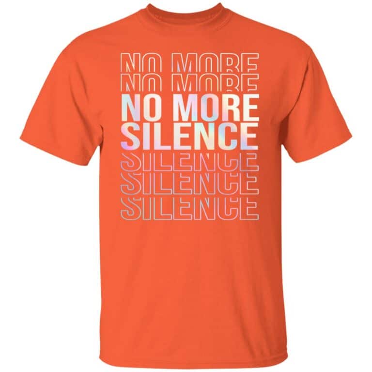 No More Silence, Orange, Unisex T-Shirt