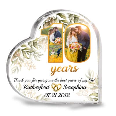 Heart Acrylic Plaque