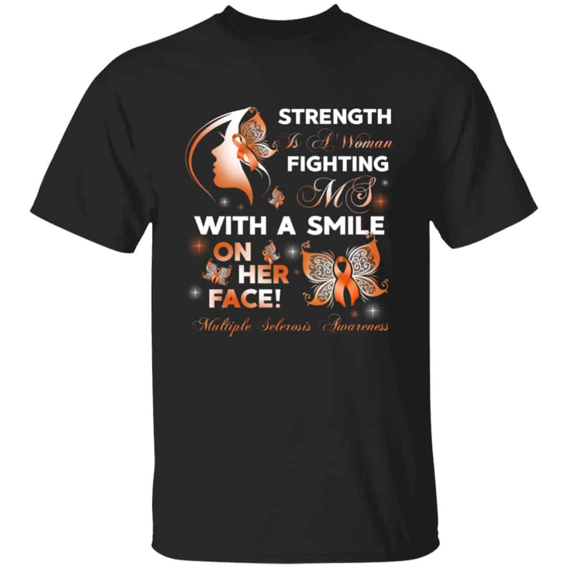 MS Strength 4, Black, Unisex T-Shirt
