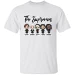 5. The Supremes (20) 3, White, Unisex T-Shirt