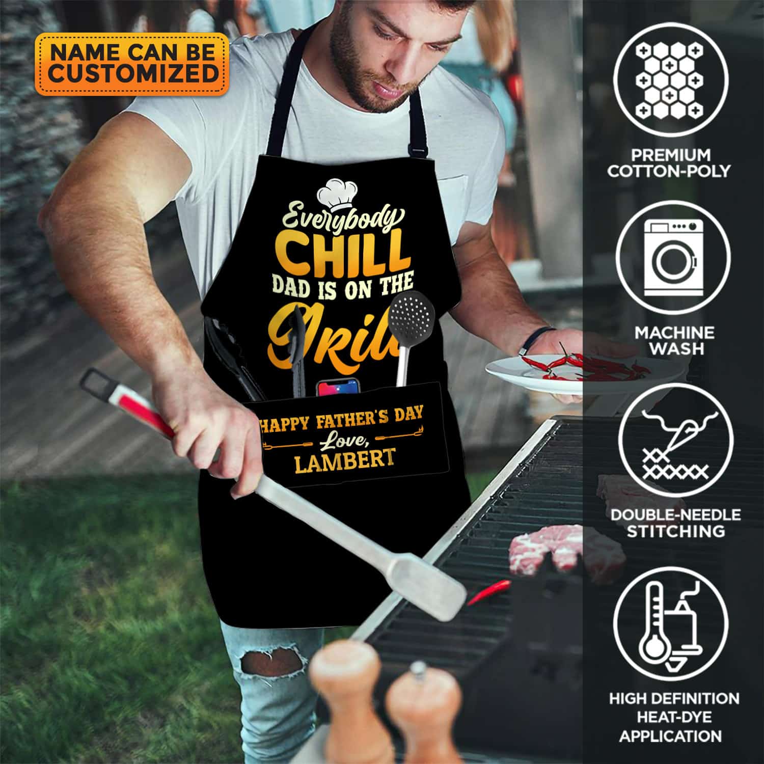 6VT. Dad Is On The Grill mk feature 1