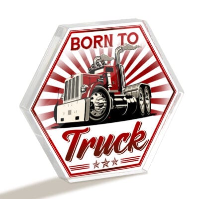 Hexagon Acrylic Plaque