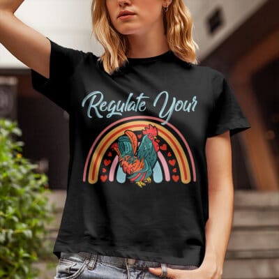 Alternative view of Regulate Your Cock Vintage T-Shirt, My Body My Choice, Pro-Choice Shirt, Abortion Rights, Feminist Tee