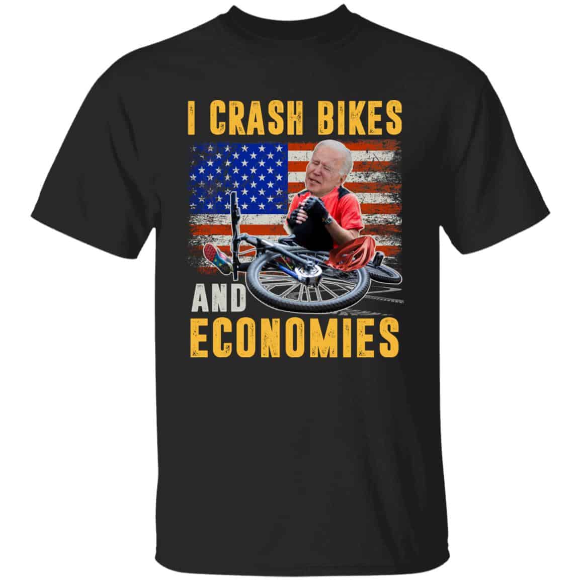 2O. Crash Bikes (8) 1, Black, Unisex T-Shirt