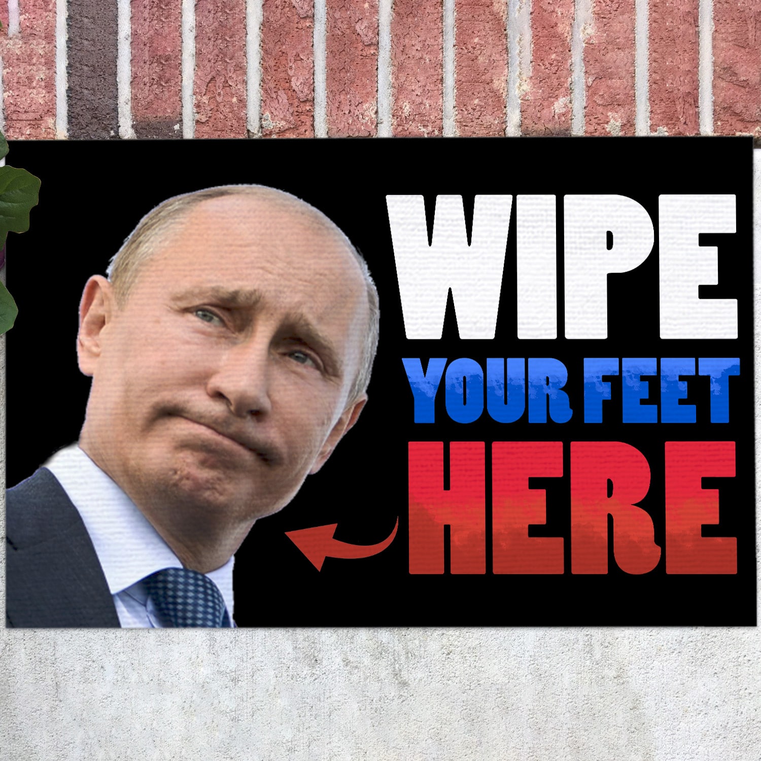 4P. Wipe feet putin Doormat mockup 12