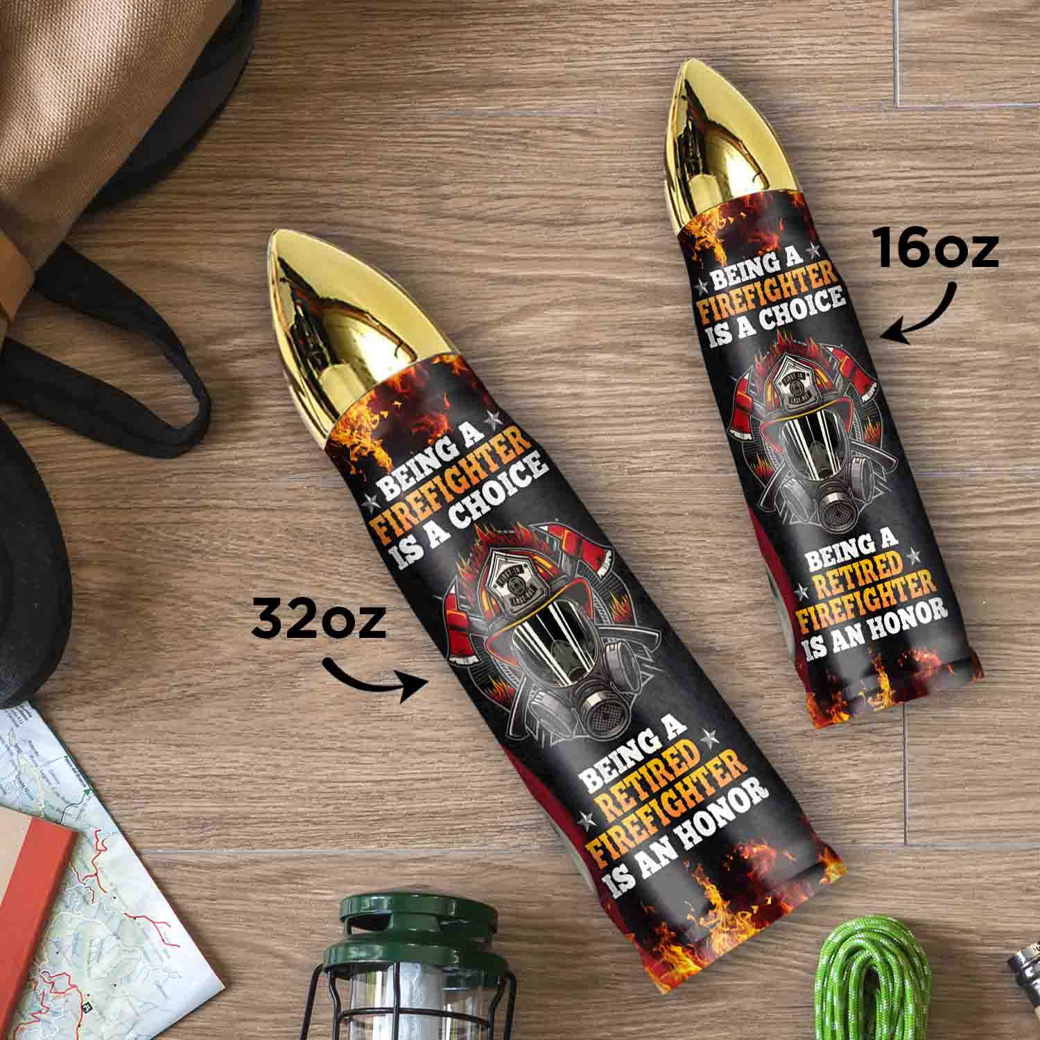 2VT. Being A Firefighter tumbler mk4