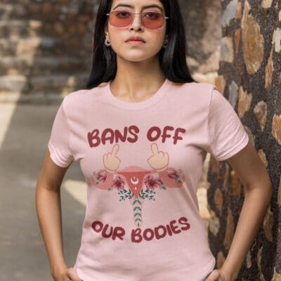 Alternative view of Bans Off Our Bodies Bans Off Uterus T-Shirt - Mind Uterus Shirt, Pro-Choice Tshirt, My Body My Choice Gifts