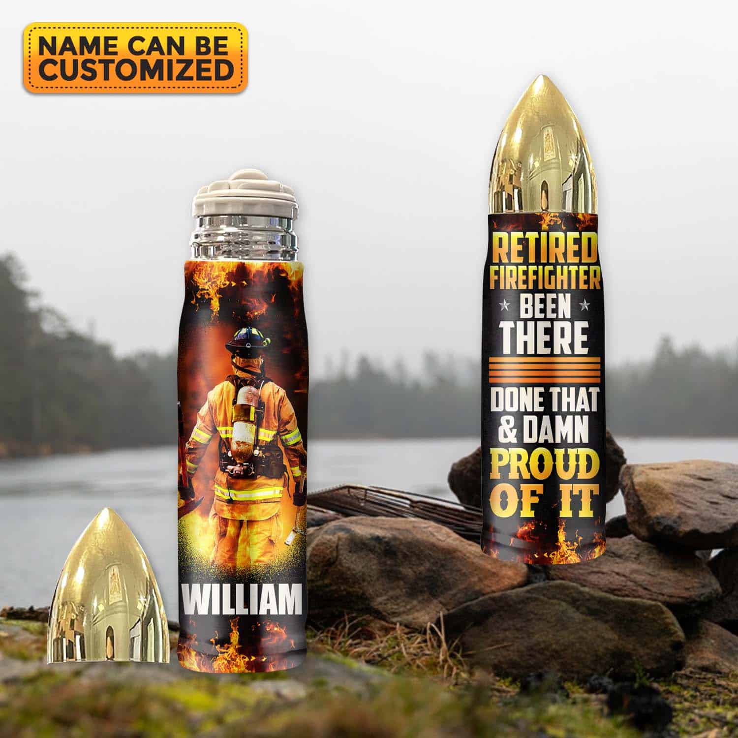 6VT. Retired Firefighter Tumbler mk2