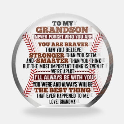 Circle Acrylic Plaque