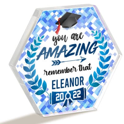 Hexagon Acrylic Plaque