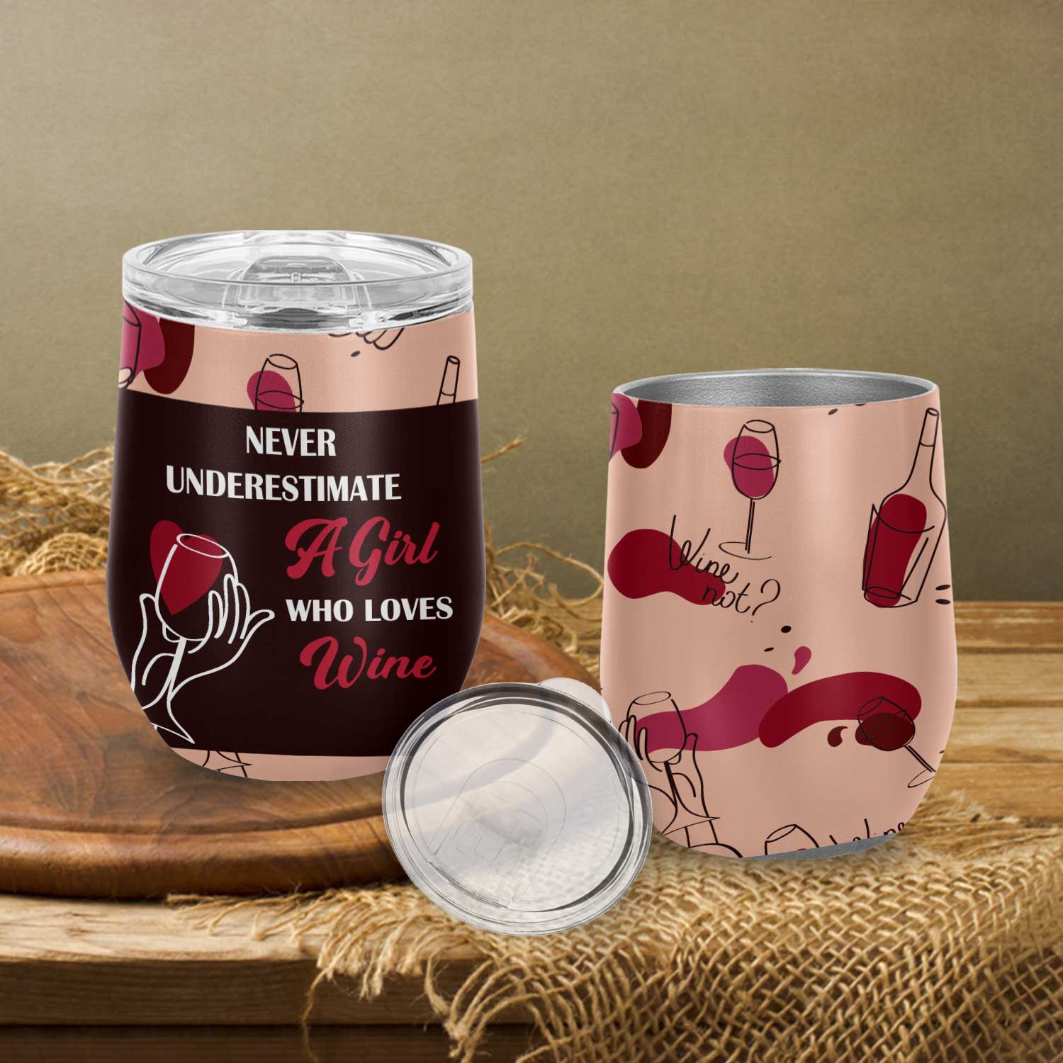 12oz-wine-tumbler-Mockup-1 4VT. A Girl Who Loves Wine