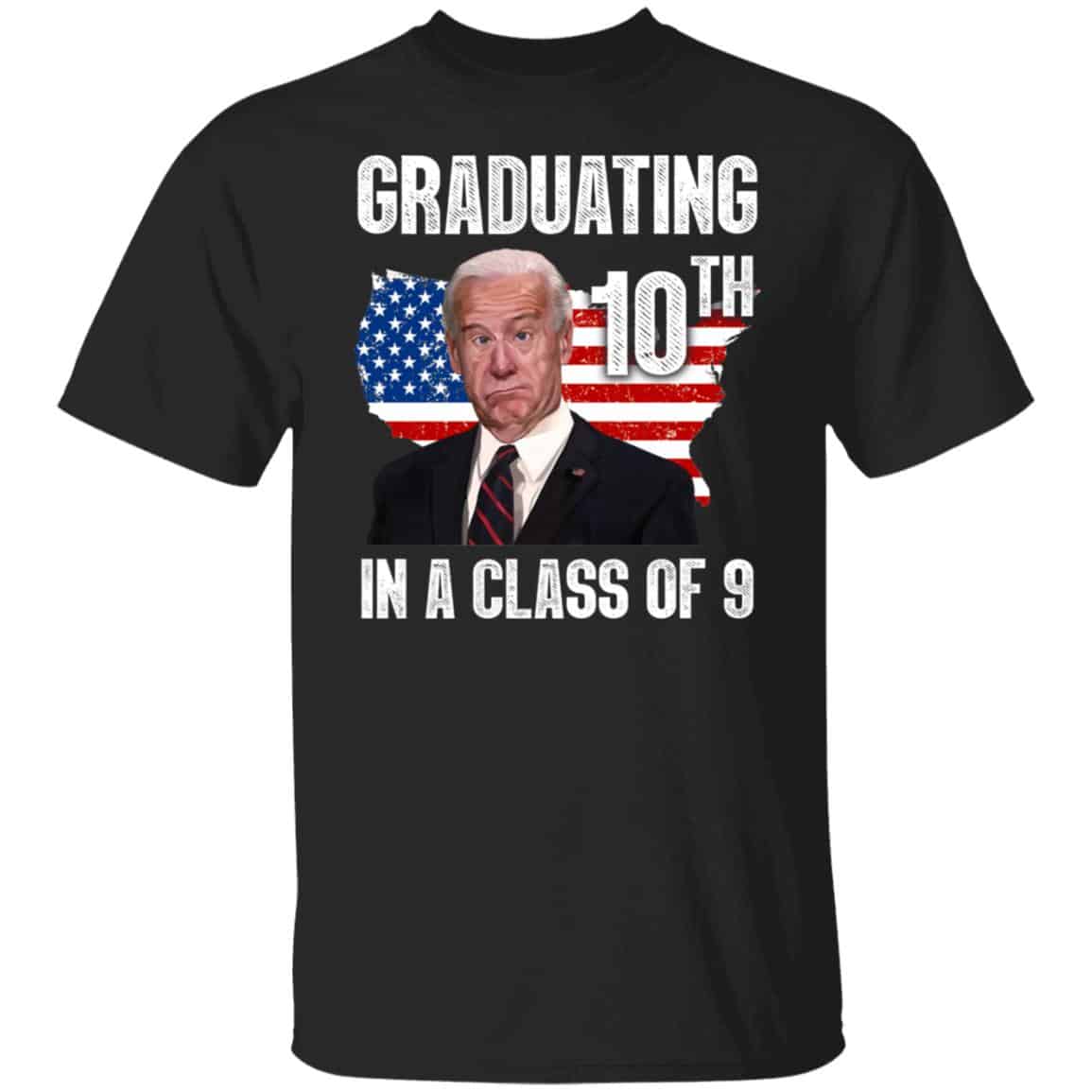 4VT. Biden Graduating 10th 3, Black, Unisex T-Shirt