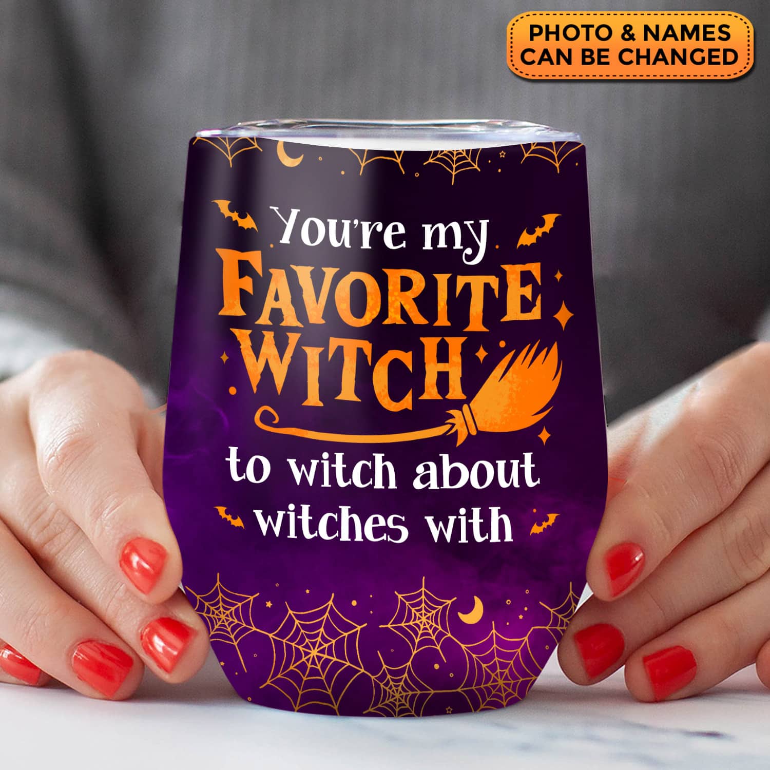 5VT. Favorite Witch To Witch wine tumbler mk6