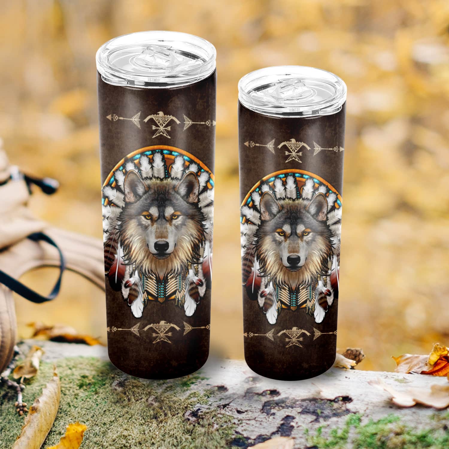 1VT. Listen To The Wind Skinny Tumbler mk6