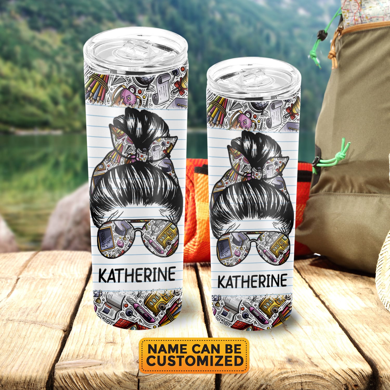 Skinny Tumbler Mockup 3