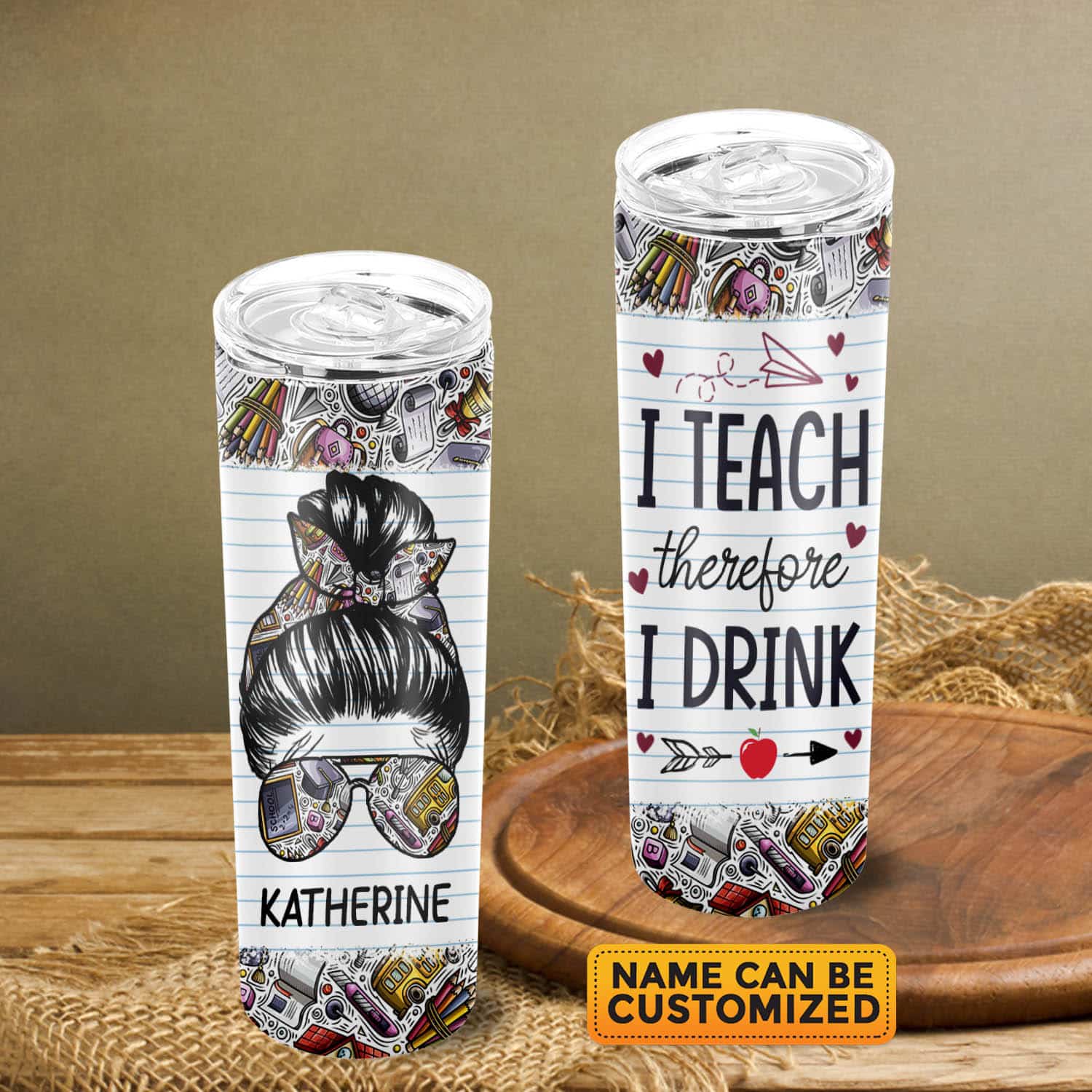 Skinny Tumbler Mockup 1