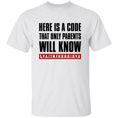 code 1, White, Unisex T-Shirt