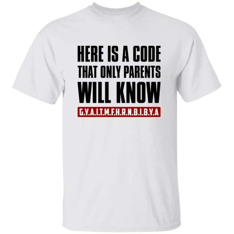 code 1, White, Unisex T-Shirt