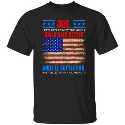 joe 1, Black, Unisex T-Shirt