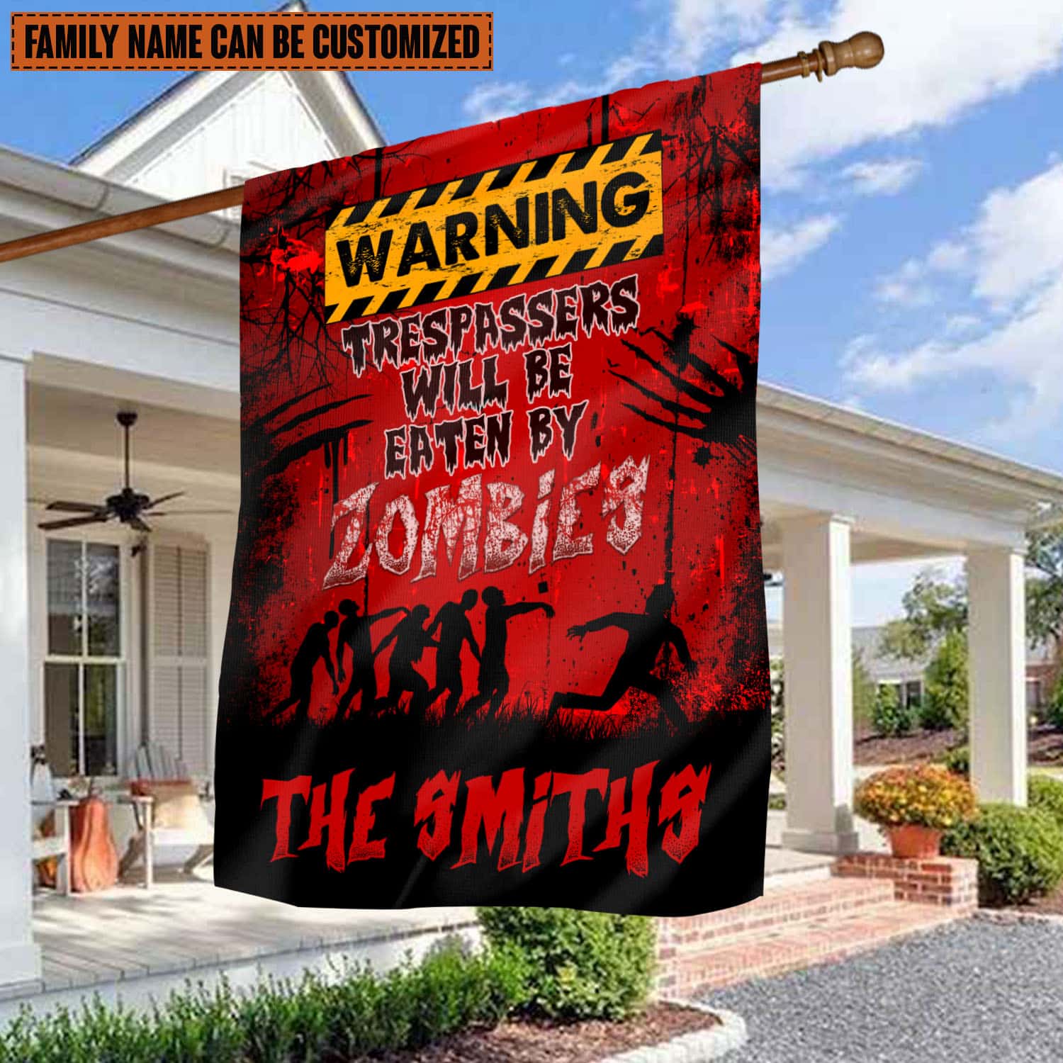 3VT. Trespassers Will Be Eaten flag mk6