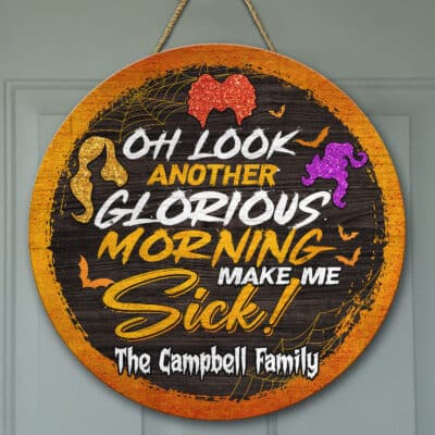 Wooden Door Sign