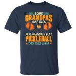 Some Grandpas Take Naps 1, Navy, Unisex T-Shirt