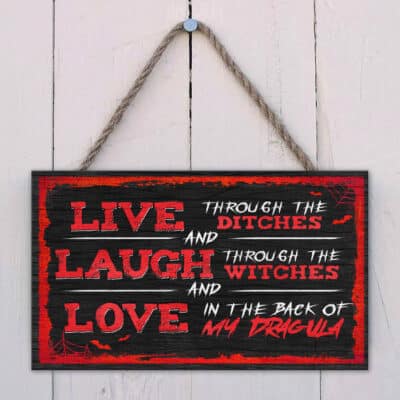 Wooden Door Sign