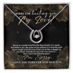 Sorry For Hurting You My Love Pendant Necklace - Apology Necklace Gift - Sorry Gift For Girlfriend