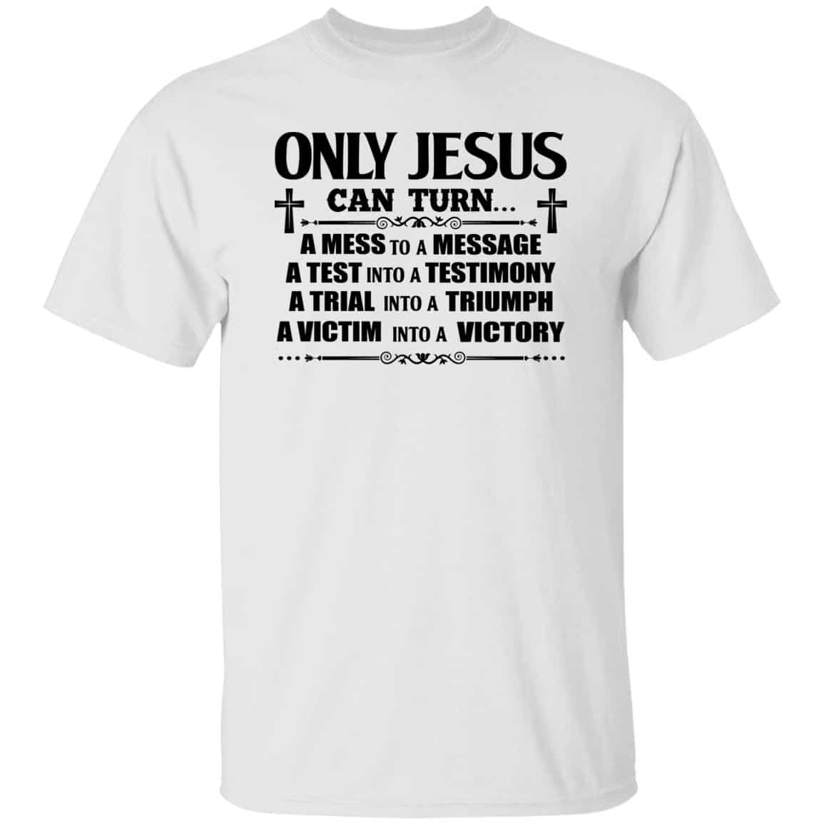 on 1, White, Unisex T-Shirt