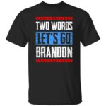 two words brandon 1, Black, Unisex T-Shirt