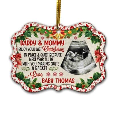 Aluminum Medallion Ornament