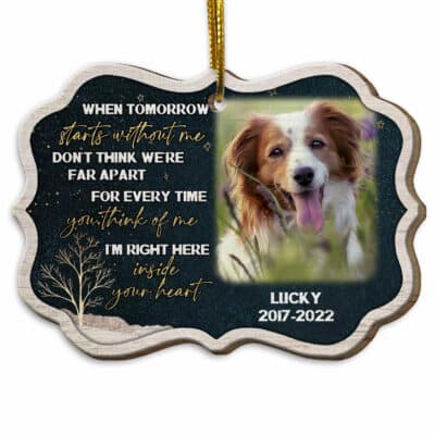 Wood Medallion Ornament