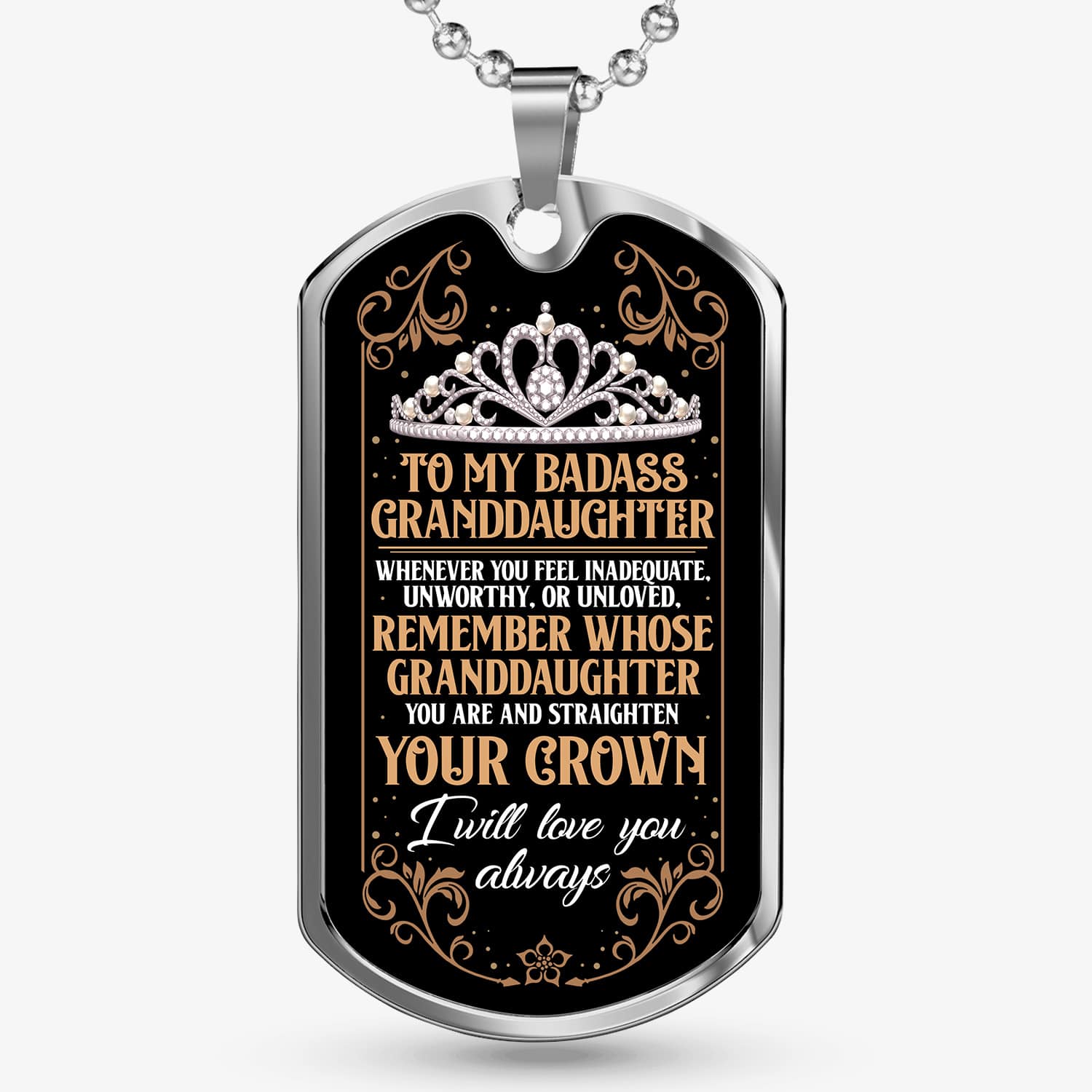 Nonna Keychain Memorial Necklace, Personalized Memorial Jewelry