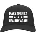 make, Black, Twill Cap