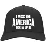 miss, Black, Twill Cap