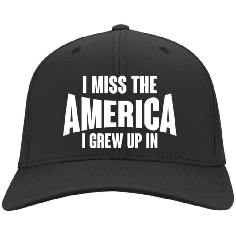 miss, Black, Twill Cap
